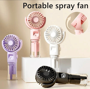 Usb Rechargeable Halter Portable F4 Handheld Spray Hydrating Fan - Arabixio store