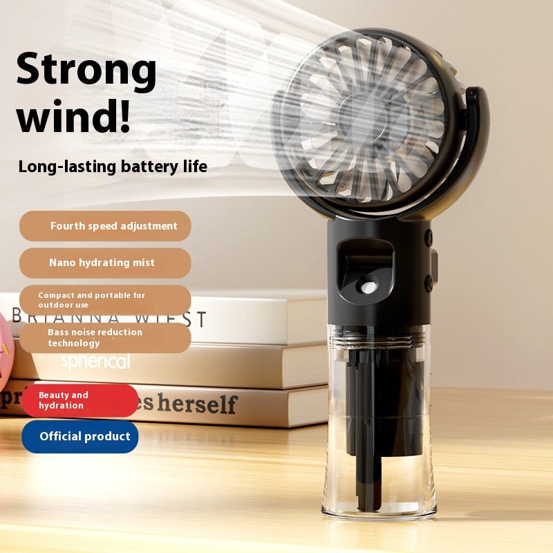 Usb Rechargeable Halter Portable F4 Handheld Spray Hydrating Fan - Arabixio store